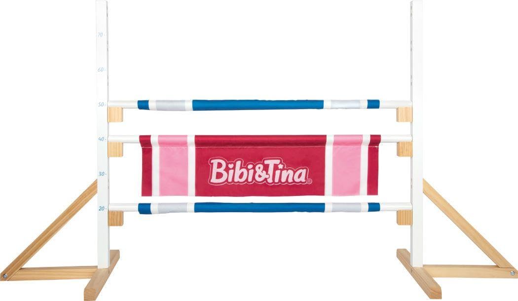 small foot Bibi & Tina Ostacolo per bambini con 3 aste, da 3 anni
