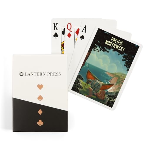 Lantern Press Pacific Northwest, Naipes Poker 52 cartas