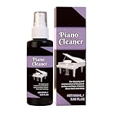 Klavierreiniger,100ml Instrumenten-Pflegespray Zur Aufbereitung - Klaviatur Fleckenentfernung - Für Das Üben Zuhause Im Studio Büro Und Unterwegs Bei Innen- Und Außeneinsatz