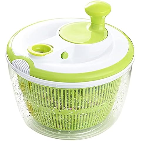 Jebblas 5L Salad Spinner with Serving Bowl Cover