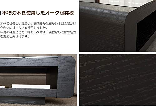 Amazon｜ブラックガラストップリビングテーブル/Loob｜座卓・ちゃぶ台