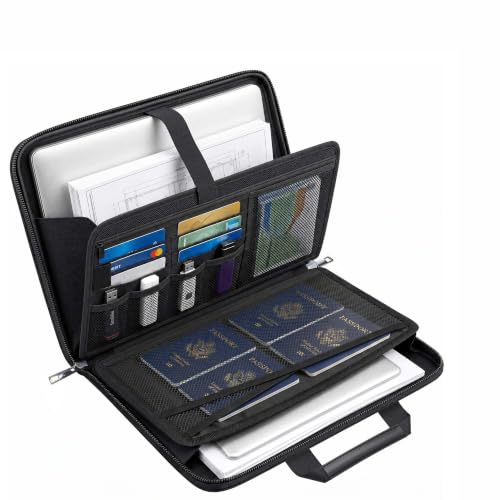 TILYMOL Fireproof Document Bag (5200) - Upgraded Heat Insulated Layers Waterproof Document Bag with Handle for Important Paper Passports & Valuables Secure Storage for Home Office & Travel