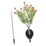 Loigohon ソーラーLEDライト 屋外用 – 太陽光発電で庭や歩道を自動点灯、設置簡単な装飾照明