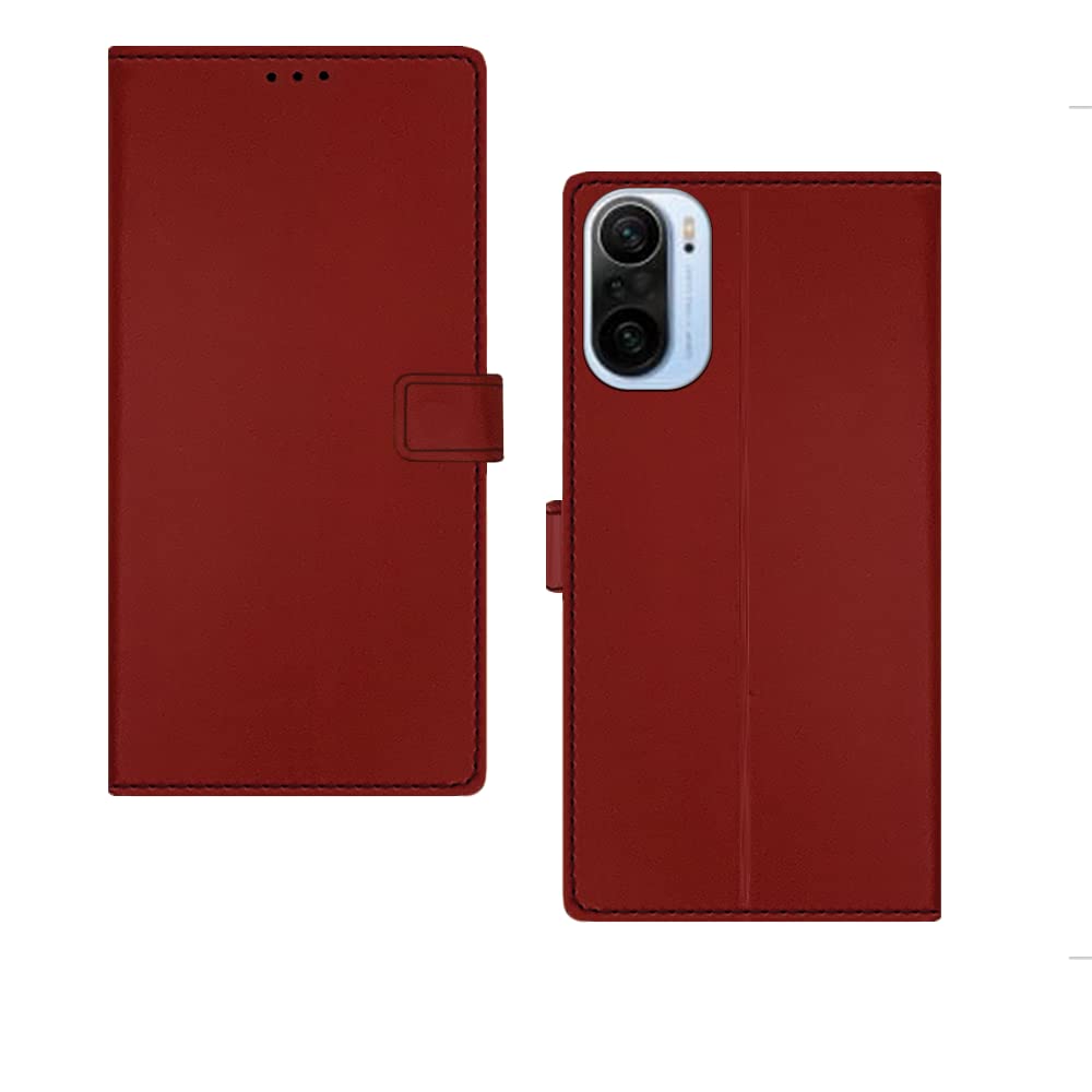 Inktree Mi 11X Flip Case | Premium Leather Finish Flip Cover |Complete Protection Flip Cover for Mi 11X - Mehroon Red (B0BNC5TRQ7) Amazon Price History, Amazon Price Tracker