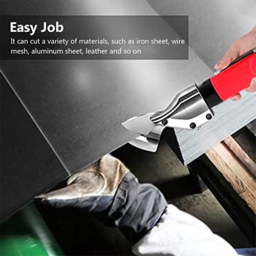 2500Rpm Pneumatic Metal Shear Cutter, High Efficiency Pneumatic Scissor, Stainless Steel Sheet Industrial Air Cutter For Iron, Aluminum Sheet, Screen Mesh, 2500Rpm Pneumatic Metal Shear Cutter, H #TOP5