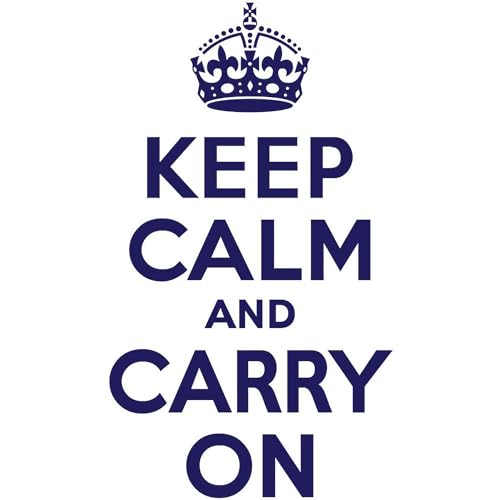 Taza de Cerámica CafePress Keep Calm & Carry On 11 oz miniatura 3