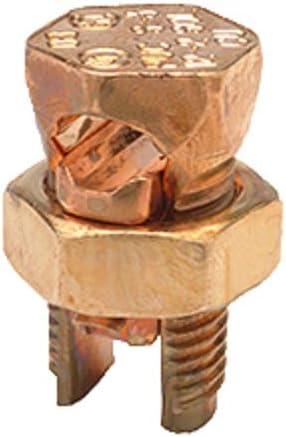 S-1/0 4-1/0 AWG Split Bolt Connector- Pack of 5