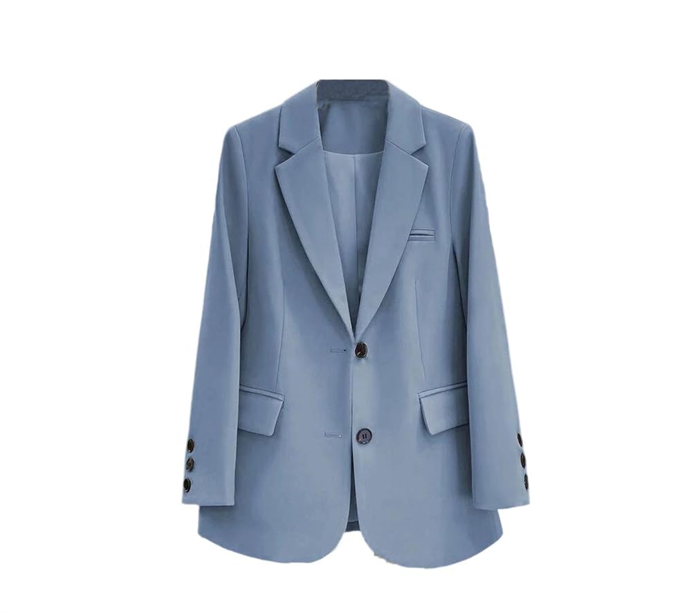 Women Office Wear Jacket Female Coat Long Sleeve Open Front Blazer