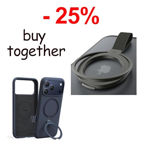 TORRAS Magnetic Stand Case & Magnetic Phone Grip Ring Holder Kickstand