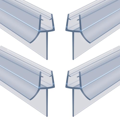 Flintronic Guarnizione Doccia Sottoporta 30cm, Perfetto per Porte in Vetro da 4-6mm, Guarnizione Box...