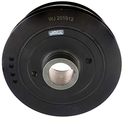 Apdty 605312 Harmonic Balancer Crank Pulley Dampener Assembly Fits 96-02 4Runner, 95-98 T100, 95-04 Tacoma, 00-04 Tundra (3.4L Engines Only; Replaces 1340862040, 13408-62040) #TOP8