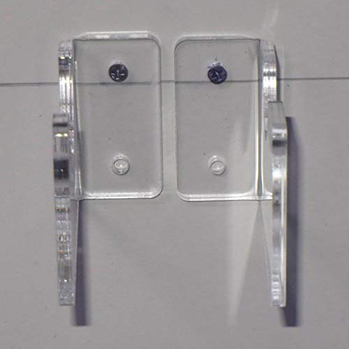 gazechimp Suporte para Arma de 2 Pares para Exibição Na Parede Ganchos para Espingarda Rifles Cabide