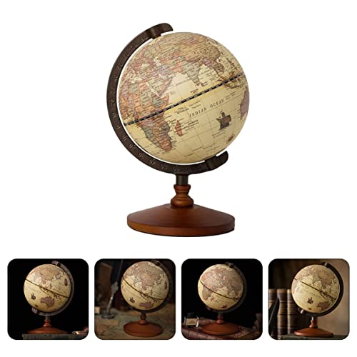 Homoyoyo Decoração de Mesa para Meninos de Geografia Geográfica Viva Globo de Mesa de Sala de Aula E