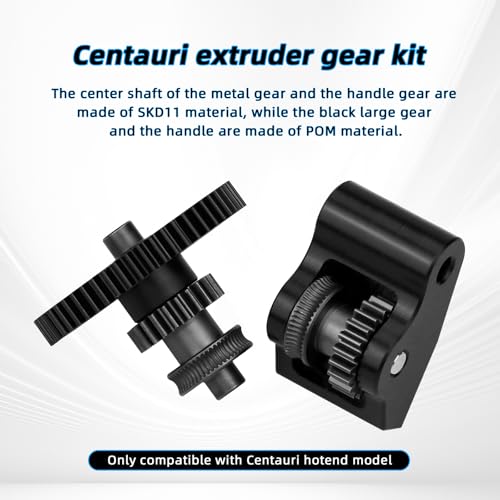 Kit d'engrenage d'extrudeuse Centauri pour imprimante Elegoo Carbon