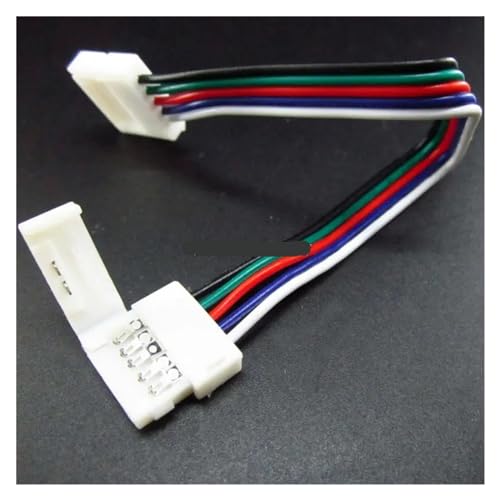 Connecteurs LED RGBW 12mm sans soudure pour un raccordement stable et rapide