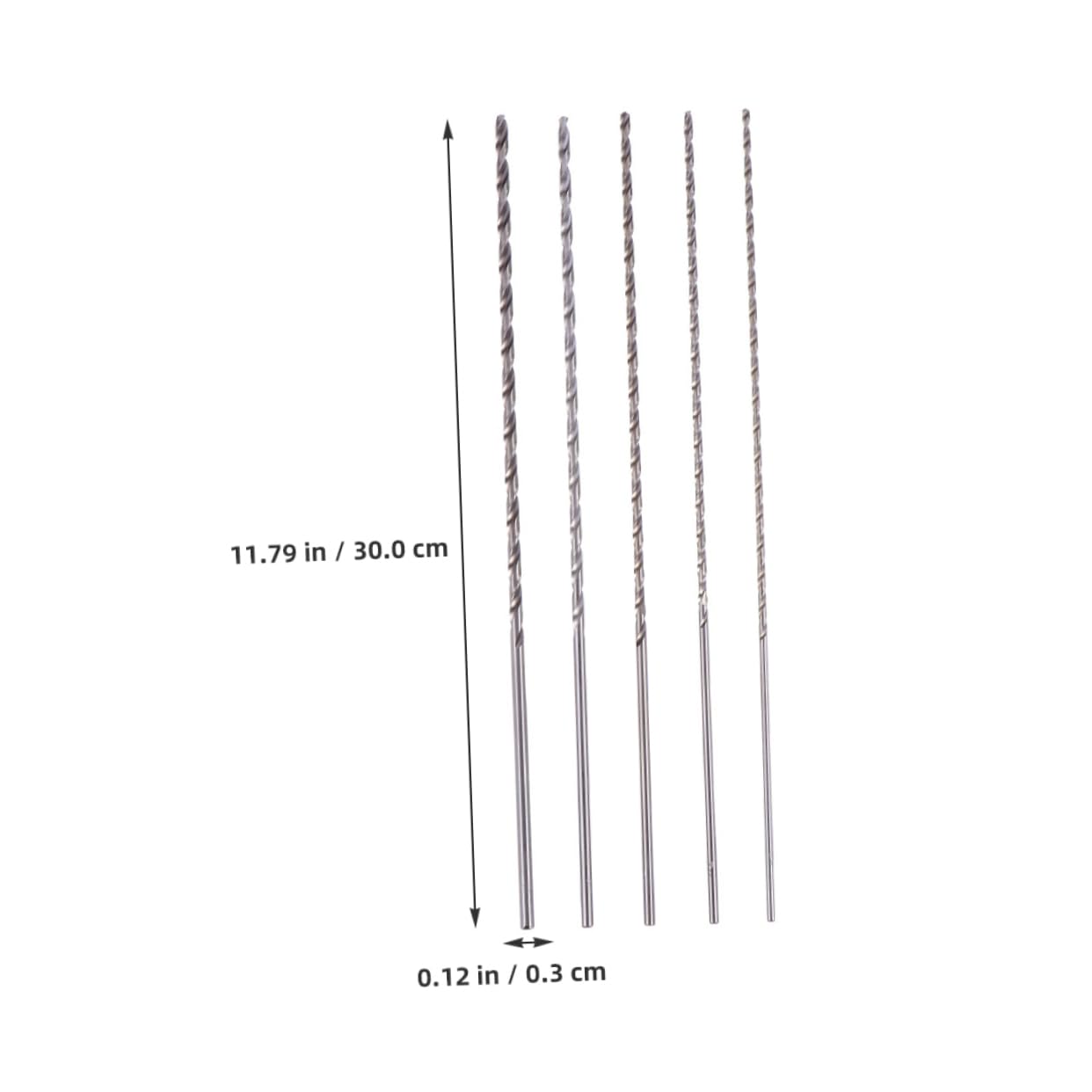 SHINEOFI 2 Set Punte Extra Lunghe Per Trapano Kit Per Forare Per Te 5 Pezzi * 2