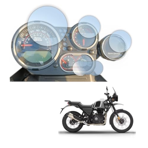 D'FENDER Console Compatible for Royal Enfield Himalayan 411 - (2023) Motorcycle Display Surface Guard Protection PPF - Pack of 1