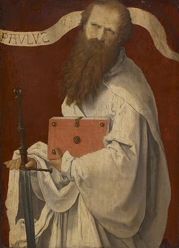 Saint Paul de Lucas Van Leyden impression sur toile avec finition premium 60x90
