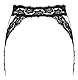 Cottelli Lingerie Strapsgürtel, Schwarz, L/XL