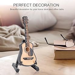 Guitare miniature, conception unique Mini décoration de guitare en bois Modèle de guitare acoustique miniature Modèle de… - Les Beatles, Paul McCartney, John Lennon, RIngo Starr, George Harrison Guitare miniature, conception unique Mini décoration de guitare en bois Modèle de guitare acoustique miniature Modèle de… – Image 5