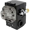 Lefoo Quality Air Compressor Pressure Switch Control 95-125 PSI 4 Port w/Unloader LF10-4H-1-NPT1/4-95-125