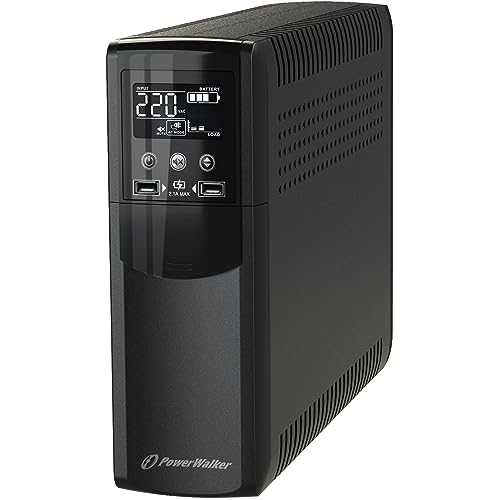 Onduleur Line-Interactive PowerWalker VI 1200 CSW pour securiser le teletravail