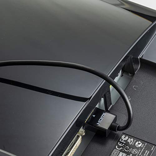 Ntw High Performance Ultra Slim Hdmi Cable (16.5Ft) Premium High Speed Ultra Thin Hdmi Cable With Redmere Technology, 1080P, 4K Hdr, 10.2Gbps, 36Awg - Black - Nhdmi4S-05M/36C #TOP3