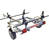 Malone XtraLight Trailer Package with 1 Saddle up Kayak Rack