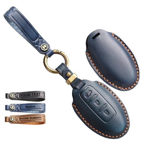 Coque de clé pour Nissan Qashqai X-Trail et Juke boîtier protection bleu