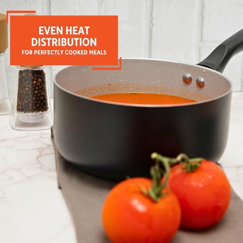 image for IMUSA 2.0 Qt PFAS Free Ceramic Nonstick Saucepan, Small Pot for Sauces