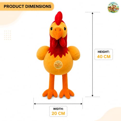 Image of Chick Soft Toy 40cm | Cute Plush Bird Toy | Gift for Kids