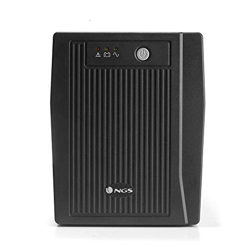 UPS 900W TEC. OFF LINE - ENCHUFE AVR SCHUKO X4 NGS FORTRESS 2000 V2. SUPRESION DE PICOS, AHORRO ENERGIA. PROTEC SOBRECARGA. BACK UP 5-10