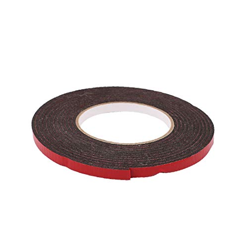 New Lon0167 Fita de espuma anti-ruído adesiva dupla face resistente a choques de 10 mm com comprimen