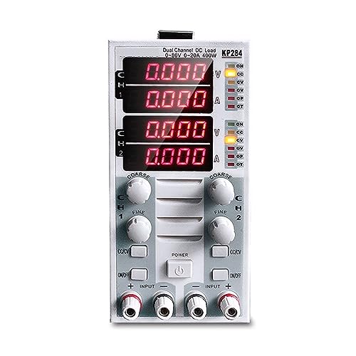 Charge électronique DC KP284 double canal 80V 40A 400W pour test de batterie LED