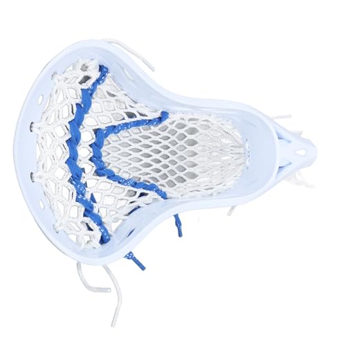 Drfeify Lacrosse Head Strung Wear Proof Nylon Stick for Training and Competition for Amateurs and Professionals (Teenager)