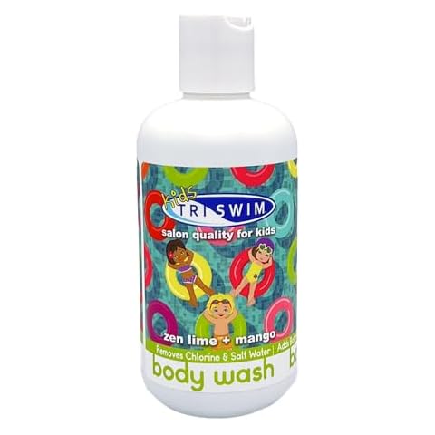 TRISWIM KIDS Scented Body Wash After-Swimmer Skincare, Chlorine Removal, Soothes and Moisturizes Skin, Relieves Symptoms Eczema & Dry Skin Cover