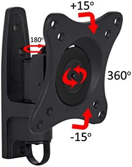 VESA plate with extension arms for 200x200mm