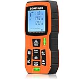 cinta metrica 50 metros truper precio 👍🏽 Multifuncional: el LOMVUM telémetro se puede utilizar para medir la distancia, el área, el volumen, la distancia indirecta (Pythagoras), tiene 2 puntos de referencia, función de aumento/reducción de la lectura, función de calibración automática. Los datos de mediciones de distancia se pueden acumular de forma independiente y se pueden guardar 20 conjuntos de datos.