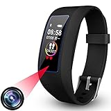 🎁Camaras Espias Exterior Reloj : El cámara espía reloj con cámara oculta es adecuado para el uso diario, el lavado de manos, incluso en días de lluvia, duchas frías y actividades subacuáticas breves. Pero no use este reloj inteligente Mini Cam en baños calientes y aguas termales. El reloj inteligente con memoria incorporada de 32 GB puede almacenar alrededor de 3 horas de video y 5 horas de grabación de audio.