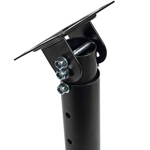 Cheetah Mounts APMEB Universal Projector Ceiling Mount Includes a 27" Adjustable Extension Pole and a Twisted Veins 15' HDMI Cable