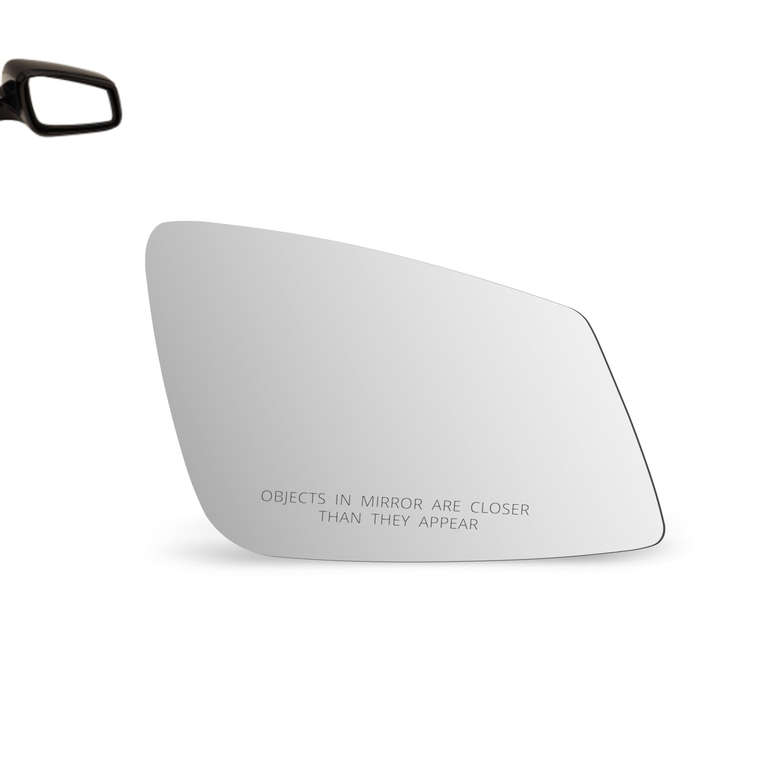 Passenger Right Side RH Mirror Glass fit for 2009-2021 BMW 2 3 4 5 6 7 Series ActiveHybrid 3 5 7 Alpina B6 B7 B7L M235i M240i M3 M4 M5 M6 X1 Convex Glass Replacement with Adhesives No Heated