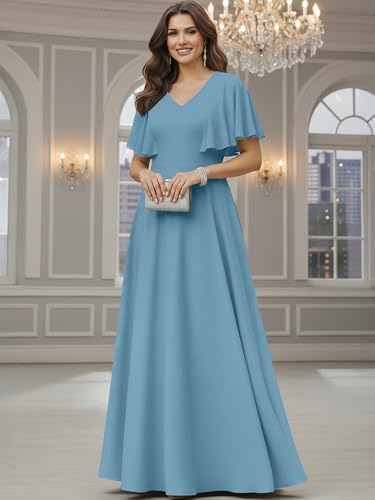Image of KOH KOH Womens Long Elegant Bridesmaid Evening Cocktail Modest Maxi Dress