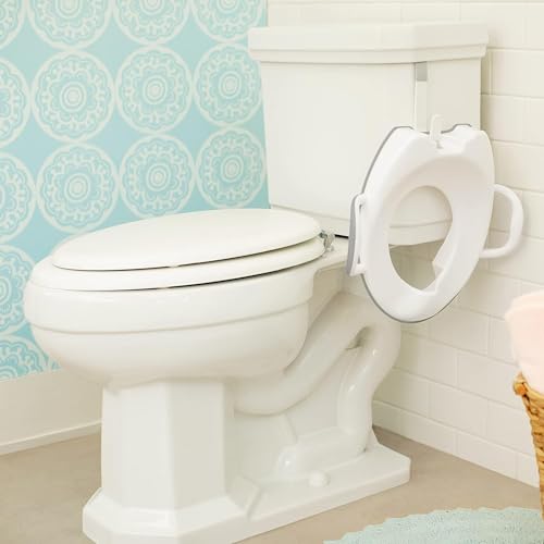 Image of Munchkin Potty Ring, Grey | Storage Hook | Pack of 2 | Hooked Design