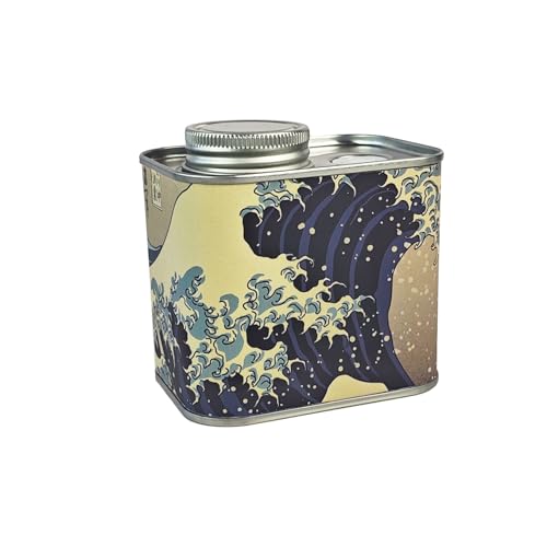YTtkku Functional Kitchen Essential Airtight Coffee Canister Tinplate Texture with Freshness Tracking Kitchen Storage Jar Vintage