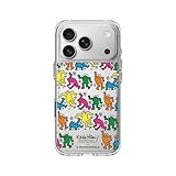 RhinoShield Phone Case Compatible with iPhone 17 Pro | Clear Case - Anti-Yellowing, High Transparency, Shockproof with Military Grade Drop Protection - Keith Haring/Dancing Figures