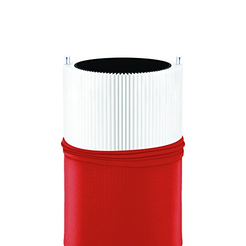 Blueair Blue Pure 411 Red Pre-Filter, Washable Fabric Traps Pollen, Pet Hair & Dust, Saffron Red #TOP1