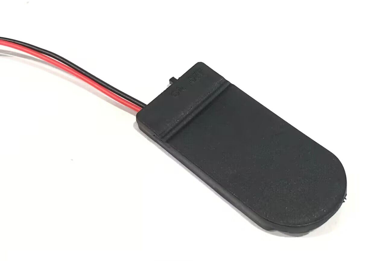 Amazon.co.jp : オーディオファン LEDライト CR2032 × 2個用 1w 電球色 2灯 スイッチ付き 2灯式LEDライト  全長約32cm いつでもどこでもボタン電池で瞬時に明るさアップ 2点セット : ホーム＆キッチン