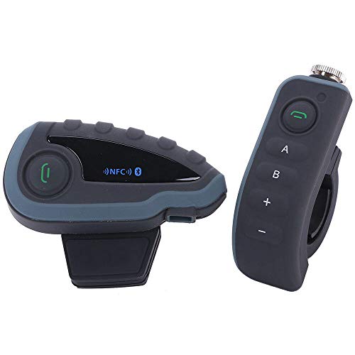 Intercomunicador V8 Unidade Motociclista Capacete Bluetooth com Controle Guidão