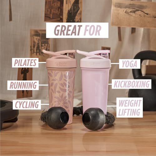 Image of BlenderBottle Sport Sleek Stainless Steel Shaker Bottle 25 oz Stripes