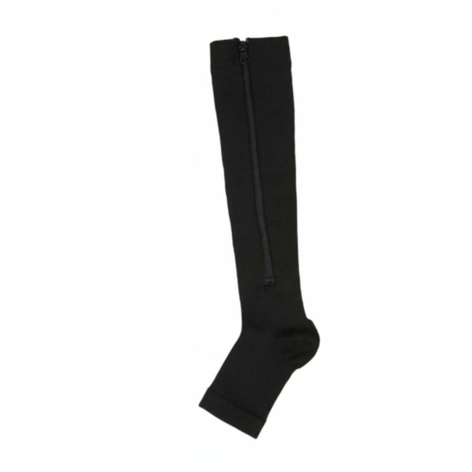 enakshi (label) Enakshi® Elastic Zipper Compression Sock Easy to Put on Zipper Compression Socks Muscle Support Sports Wear Breathable for Running, Cycling, Outdoor Fitness, Black, S-m|Sporting Goods-picture-19